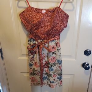 NWT strapless xhilaration sundress XXL